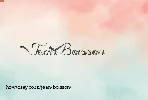 Jean Boisson