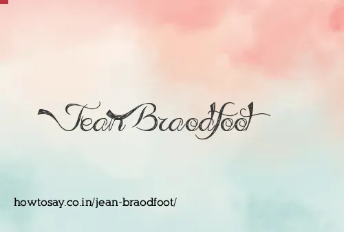 Jean Braodfoot