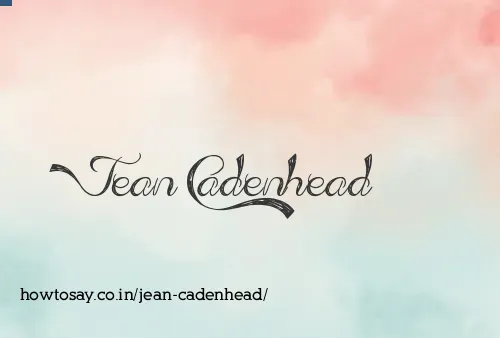 Jean Cadenhead