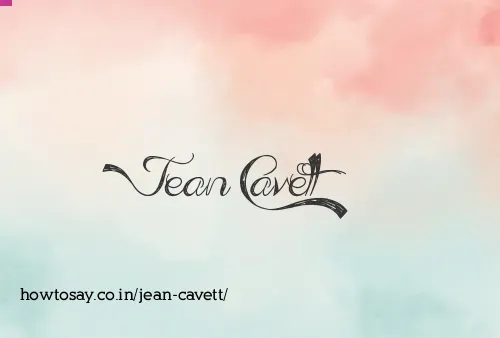 Jean Cavett