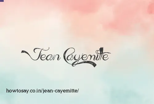 Jean Cayemitte