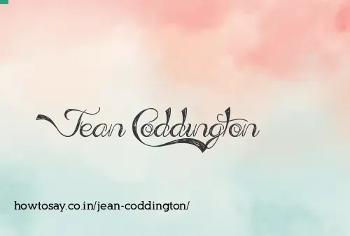 Jean Coddington