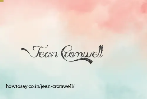 Jean Cromwell