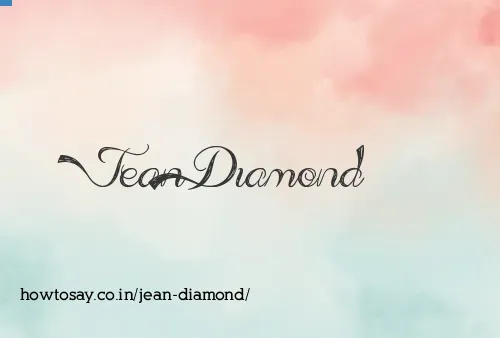 Jean Diamond
