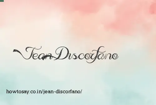Jean Discorfano