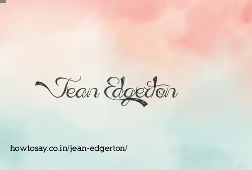 Jean Edgerton