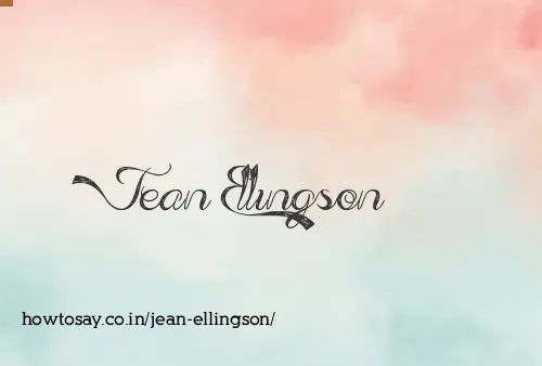 Jean Ellingson