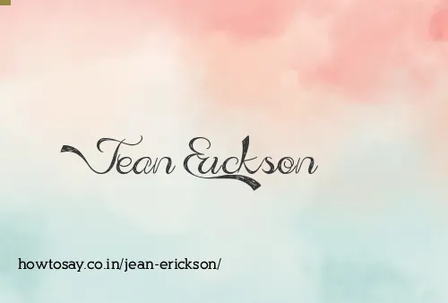 Jean Erickson