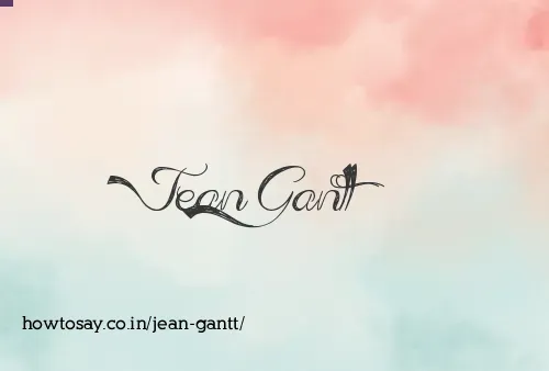 Jean Gantt