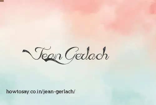 Jean Gerlach