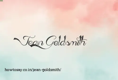 Jean Goldsmith
