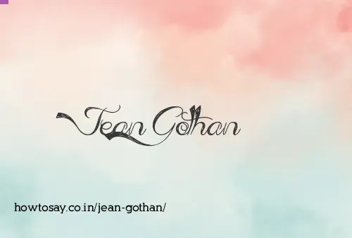 Jean Gothan