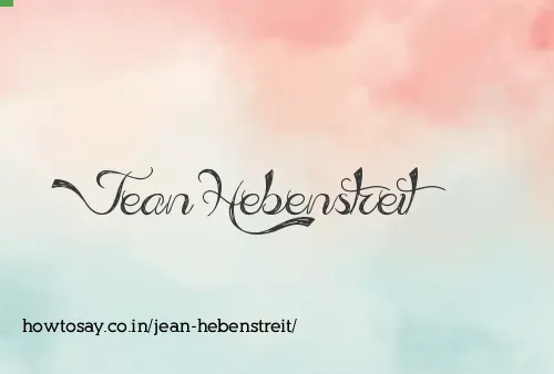 Jean Hebenstreit