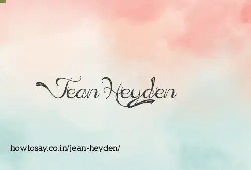 Jean Heyden