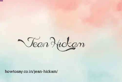 Jean Hickam