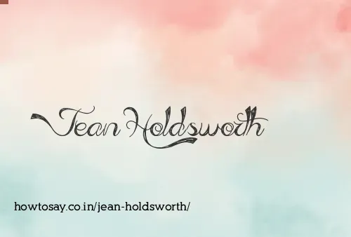 Jean Holdsworth