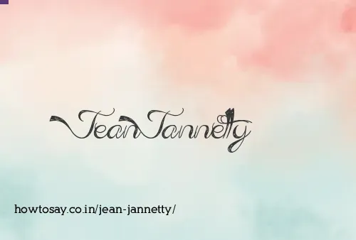 Jean Jannetty