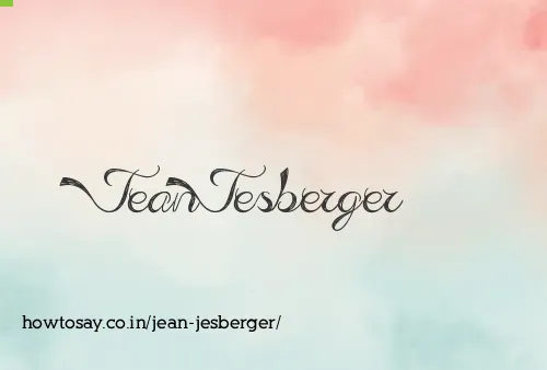 Jean Jesberger