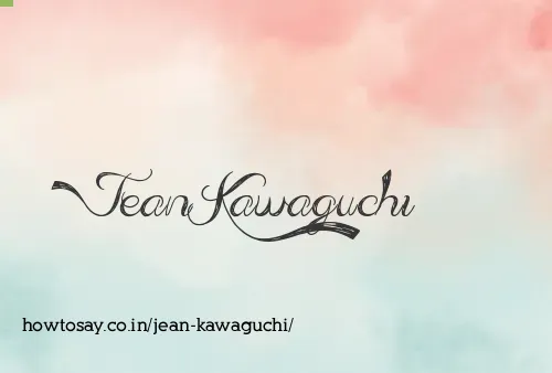 Jean Kawaguchi