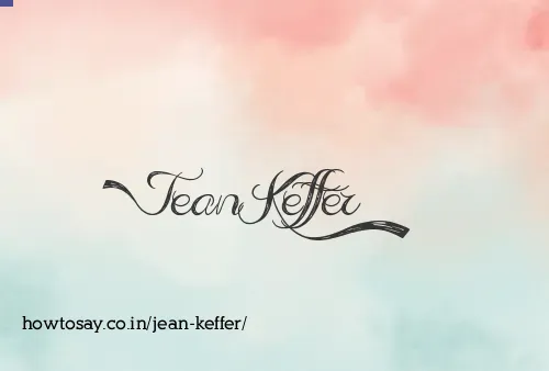 Jean Keffer