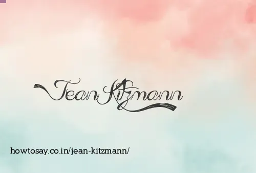 Jean Kitzmann