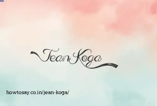 Jean Koga