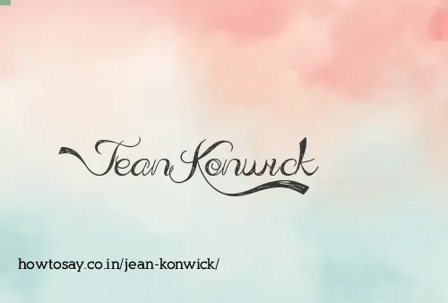 Jean Konwick