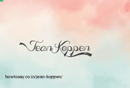 Jean Koppen