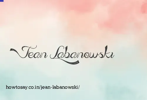 Jean Labanowski