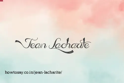 Jean Lacharite