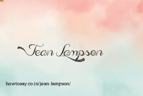 Jean Lampson
