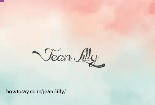 Jean Lilly