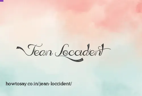 Jean Loccident