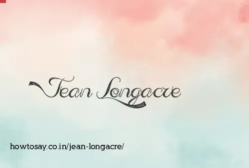 Jean Longacre