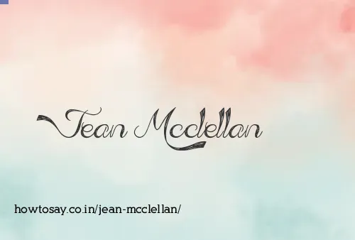 Jean Mcclellan