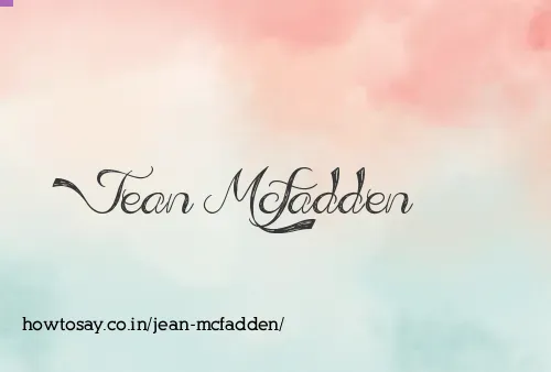 Jean Mcfadden