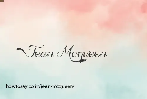 Jean Mcqueen
