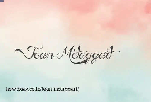 Jean Mctaggart