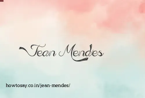 Jean Mendes
