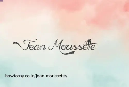 Jean Morissette