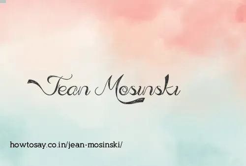 Jean Mosinski
