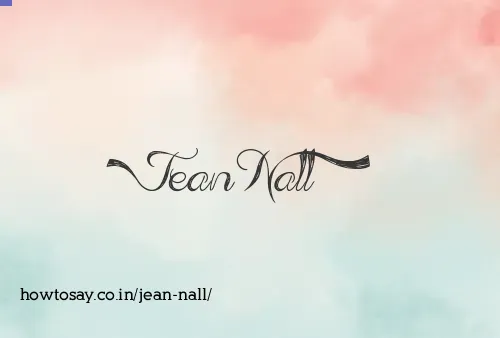 Jean Nall