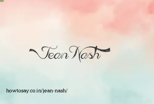 Jean Nash