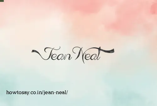 Jean Neal
