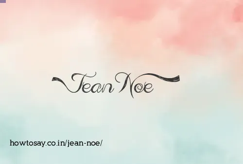 Jean Noe
