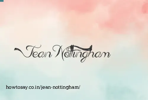 Jean Nottingham