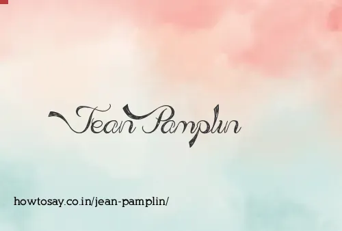 Jean Pamplin