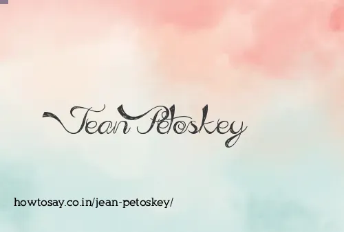 Jean Petoskey