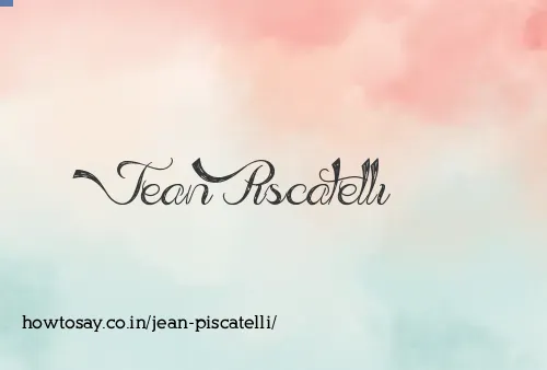 Jean Piscatelli