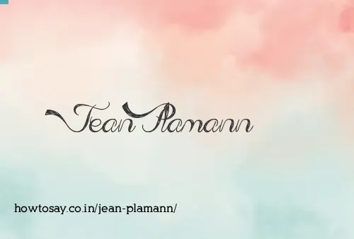 Jean Plamann